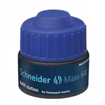 Schneider Maxx 640 marker náplňový atrament modrá 30 ml 164003