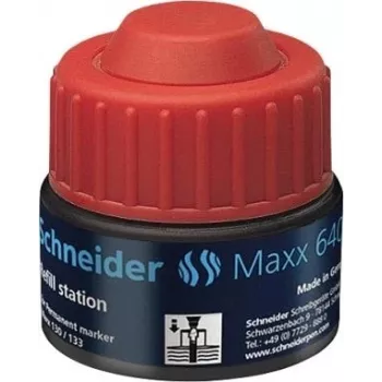 Schneider Maxx 640 náhradná náplň atramentu červená 30 ml 164002