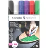 Schneider Paint-It 320 V1 sada akrylových fixiek, 6 rôznych farieb, 4,0 mm guľatý hrot 120295