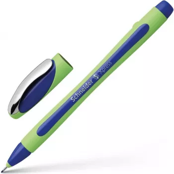Schneider Xpress fineliner pero modré - atrament na vodnej báze, 0,8 mm vláknový hrot 19003