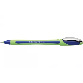 Schneider Xpress fineliner pero modré - atrament na vodnej báze, 0,8 mm vláknový hrot 19003
