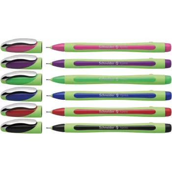 Schneider Xpress fineliner rôzne farby 0,8 mm (balenie 6 ks) 190086