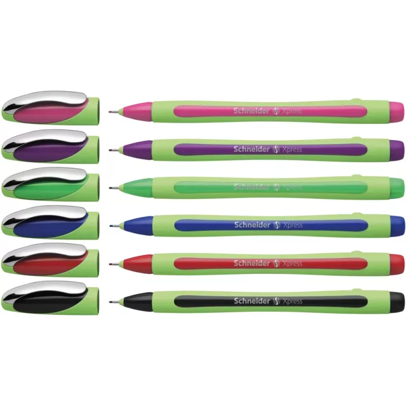 Schneider Xpress fineliner rôzne farby 0,8 mm (balenie 6 ks) 190086