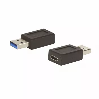 E+P CC371 USB-C kompaktný adaptér USB-A konektor samec na USB-C konektor samica