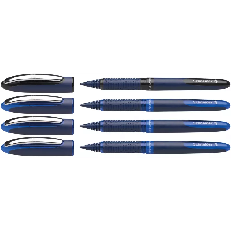 Schneider One Business rollerové pero 0,6 mm modré (balenie 4 ks) 183084