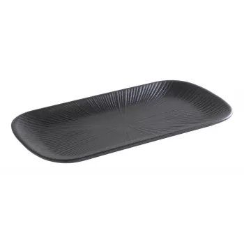 APS NERO GN 1/3 tácka, 325 x 176 x 25 mm, čierny melamín, stohovateľná, vhodná do umývačky 85280