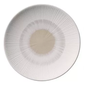 APS BLUSH tanier plytký 210 mm béžový melamín stohovateľný vhodný do umývačky tepelne odolný 1 kus 85503