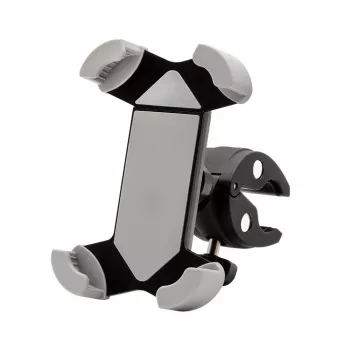 E+P MHB7 držiak smartfónu na bicykel s nastaviteľným upínacím ramenom 130-180mm, čierny/sivý