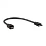 E+P CC 324/02 USB 3.1 kábel, 0,2 m, USB-C na Micro-B, čierny 0000853270