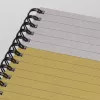 SIGEL Quicknote žiarivo žltý zápisník A5 linajkovaný, žltá/sivá softcover, 160 strán, SN500