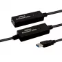 E+P USB 3.0 aktívny predlžovací kábel 10m čierny CC380/10 874110