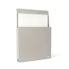 DURABLE samolepiaci držiak na prospekty sivý DIN A4 245 x 27 x 330 mm 507210