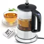 ProfiCook 501165 prípravník čaju 0,5 L 1100 W čierny – nehrdzavejúca oceľ