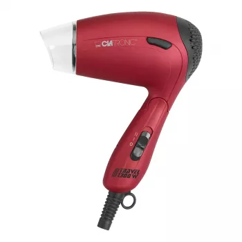 CLATRONIC cestovný fén HTD 3429 červený 1200 W Dual Voltage 264558