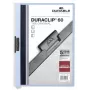 DURABLE Duraclip 6 mm zakladač A4 modrý (balenie 25 ks)