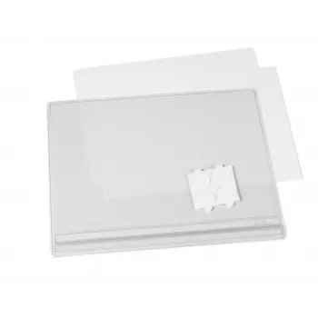 DURABLE 505719 vodotesná samolepiaca vizitka A5, balenie 5 ks