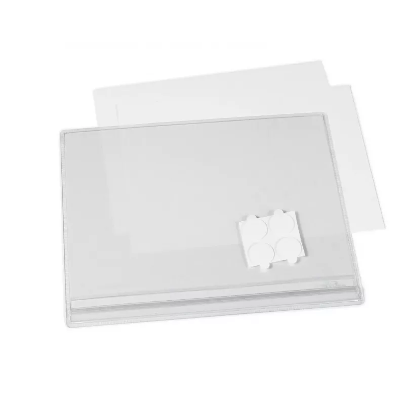 DURABLE 505719 vodotesná samolepiaca vizitka A5, balenie 5 ks