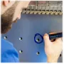 Schneider Maxx 280 Permanentný popisovač, klinový hrot 4-12 mm, modrý 128003