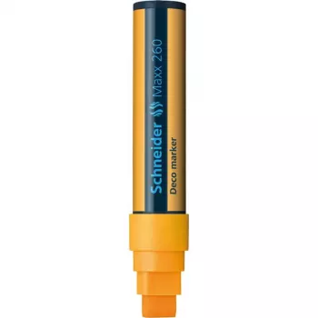 Schneider Maxx 260 Deco kriedový marker, 5-15 mm, oranžový 126006