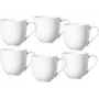 Ritzenhoff & Breker Skagen biele porcelánové kávové šálky 440 ml sada 6 ks 317329