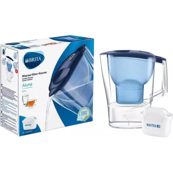 BRITA Aluna kanvica na filtrovanie vody 2,4L modrá