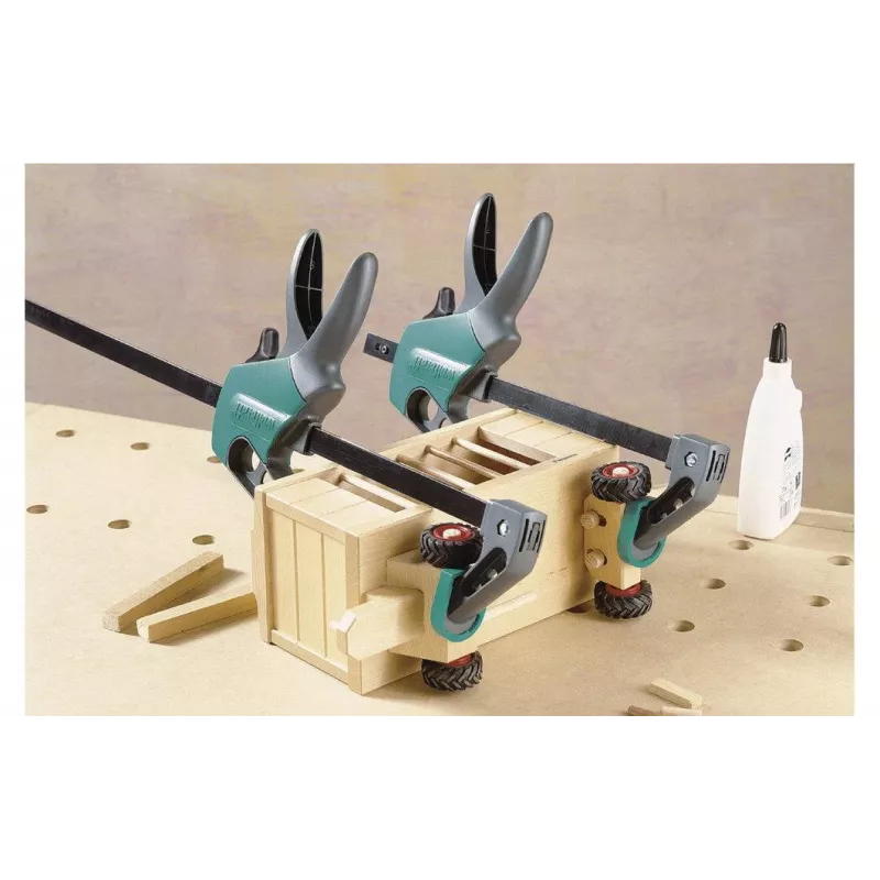 Wolfcraft EHZ Easy 75-500 Jednoručná svorka 3023000, rozpätie 500 mm, vyosenie 75 mm