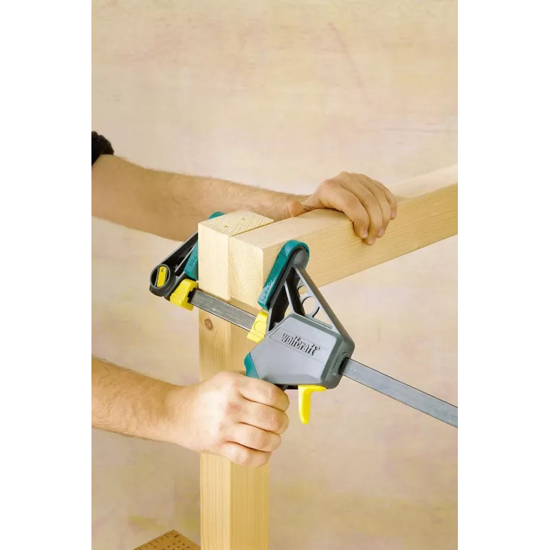 Wolfcraft PRO Jednoručná svorka 450mm / 100mm 3032000