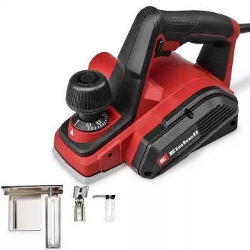 Einhell TC-PL 800 Elektrický hoblík 82 mm 800 W s paralelným dorazom a dorazom hĺbky drážky (4345330)