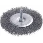 Wolfcraft 75 mm uzlový okrúhly drôtený kotúč so stopkou 6,3 mm 2100000