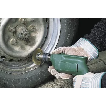 Wolfcraft kotúčová kefa so stopkou 1/4