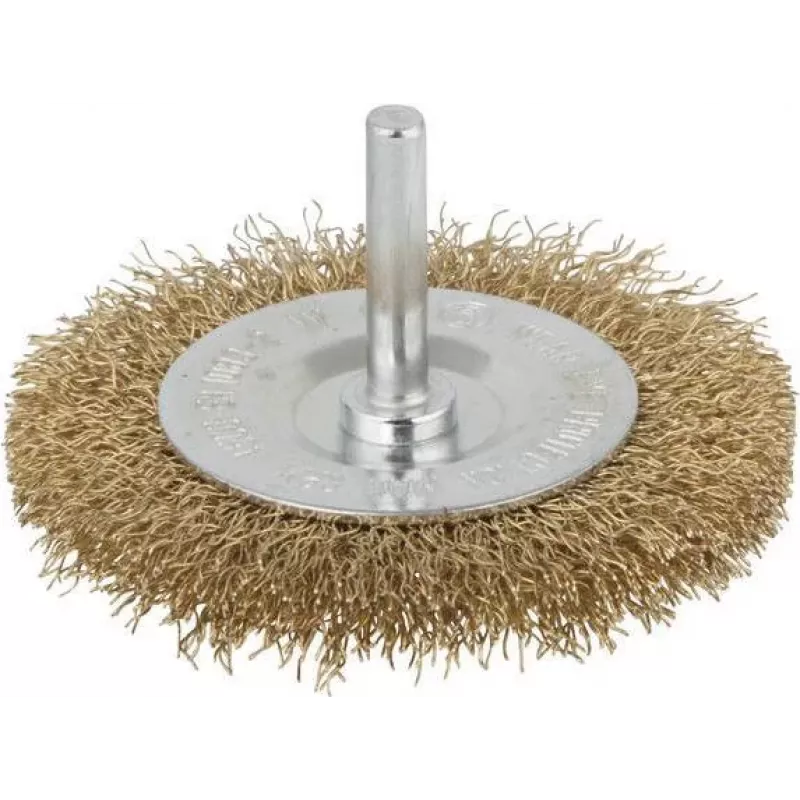 Wolfcraft kotúčová kefa so stopkou 1/4
