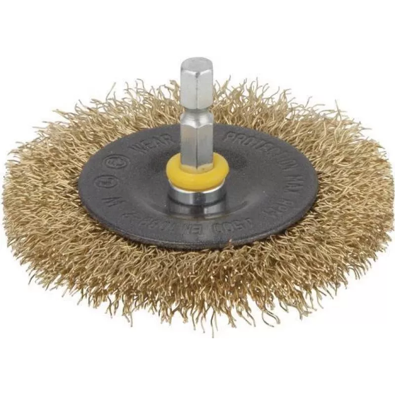 Wolfcraft kotúčová kefa so stopkou 1/4