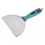 Wolfcraft 4047000 škárovacia stierka 255 mm x 150 mm nerezová oceľ flexibilná čepeľ s ergonomickou rukoväťou