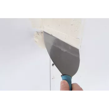 Wolfcraft 4047000 škárovacia stierka 255 mm x 150 mm nerezová oceľ flexibilná čepeľ s ergonomickou rukoväťou