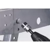 Wolfcraft 2413000 5-dielna sada nástrčných kľúčov s vonkajším šesťhranom, 1/4