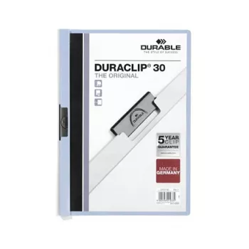DURABLE Duraclip 2200-06 A4 zakladač na spisy polypropylén modrý