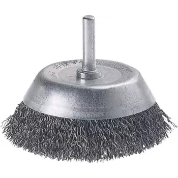 Wolfcraft miskový drôtený kotúč s priemerom stopky 1/4