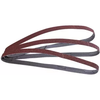 Wolfcraft 1725000 brúsny pás zrnitosti 80, 457 mm x 13 mm, 3 kusy