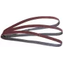Wolfcraft 1725000 brúsny pás zrnitosti 80, 457 mm x 13 mm, 3 kusy