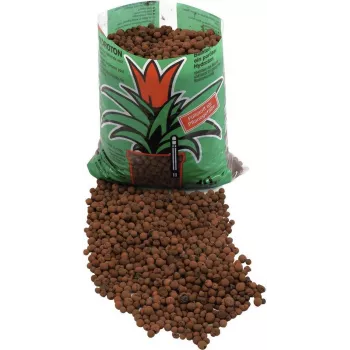 EUROPALMS keramzitové guľôčky, hnedá, 10 L, 8-16 mm – hydropónia a drenáž 83011005