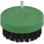 Wolfcraft 2713000 leštiaca kefa, priemer 80 mm, bavlna, stopka 6 mm, 4500 ot/min
