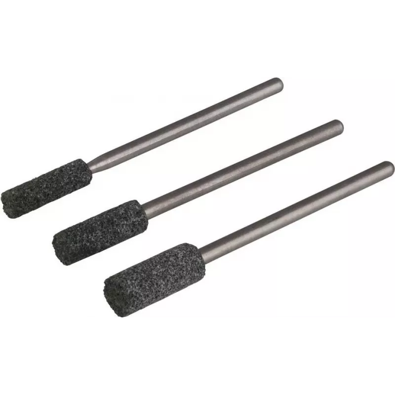Wolfcraft 2175000 sada keramických brúsnych hrotov, 3-dielna, stopka 2,35 mm
