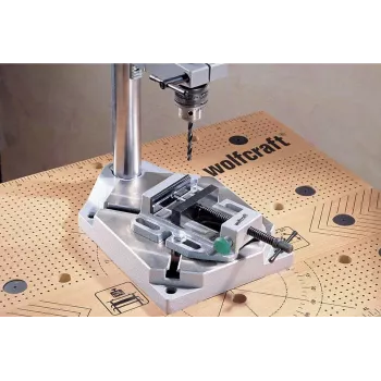 Wolfcraft 3423000 zverák so šírkou čeľustí 85 mm a rozperou 80 mm