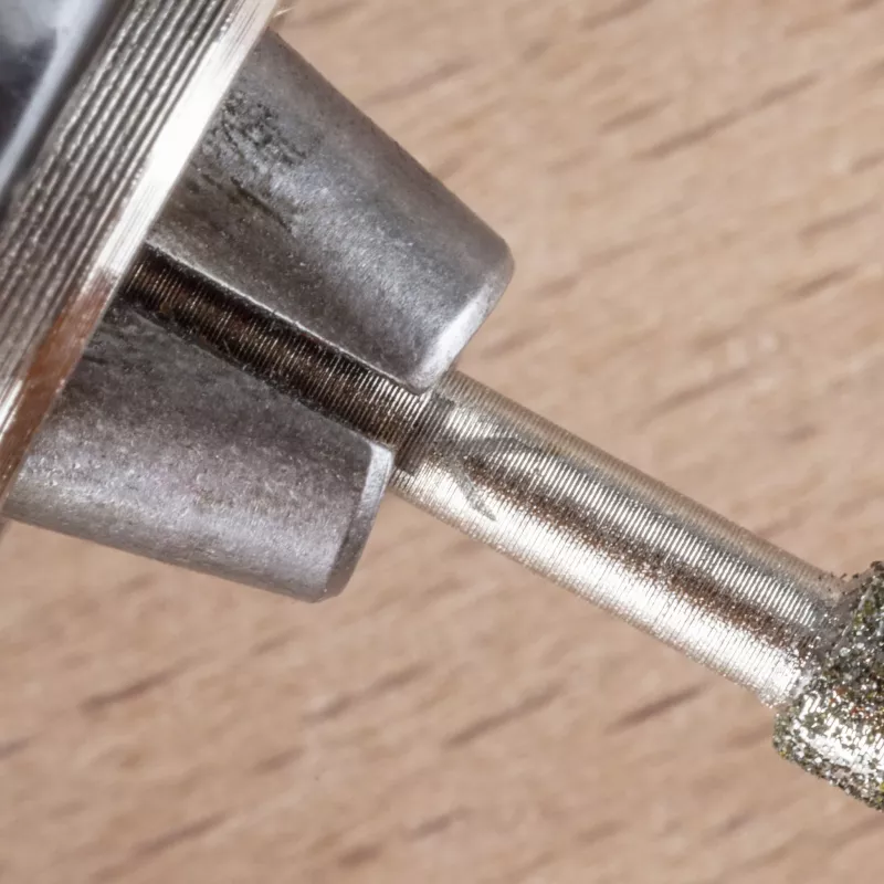 Wolfcraft 5988000 diamantová brúsna sada, guľa a kužeľ, 3-dielna