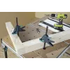 Wolfcraft 3036000 zverák na pracovný stôl, rozovretie 120 mm