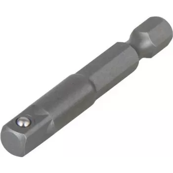 Wolfcraft 2415000 adaptér nástrčného kľúča 1/4 palca pohon na 3/8 palca pohon, 65 mm