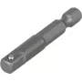 Wolfcraft 2415000 adaptér nástrčného kľúča 1/4 palca pohon na 3/8 palca pohon, 65 mm
