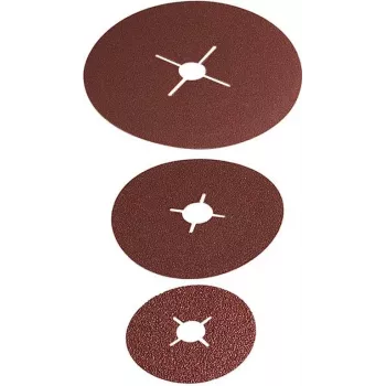 Wolfcraft 2476000 brúsny papier pre brúsny tanier, bez otvorov, zrnitosť 24/40/60/100, 115 mm, 1 sada