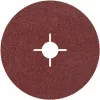 Wolfcraft 2476000 Brúsny papier pre brúsny tanier, bez perforácie, zrnitosť 24/40/60/100, 115 mm, 1 sada