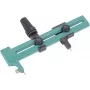 Wolfcraft 4151000 kruhový vyrezávač pre vŕtačky, 30-120 mm priemer rezu, 30 mm max. hĺbka rezu, HSS čepele, 8 mm stopka